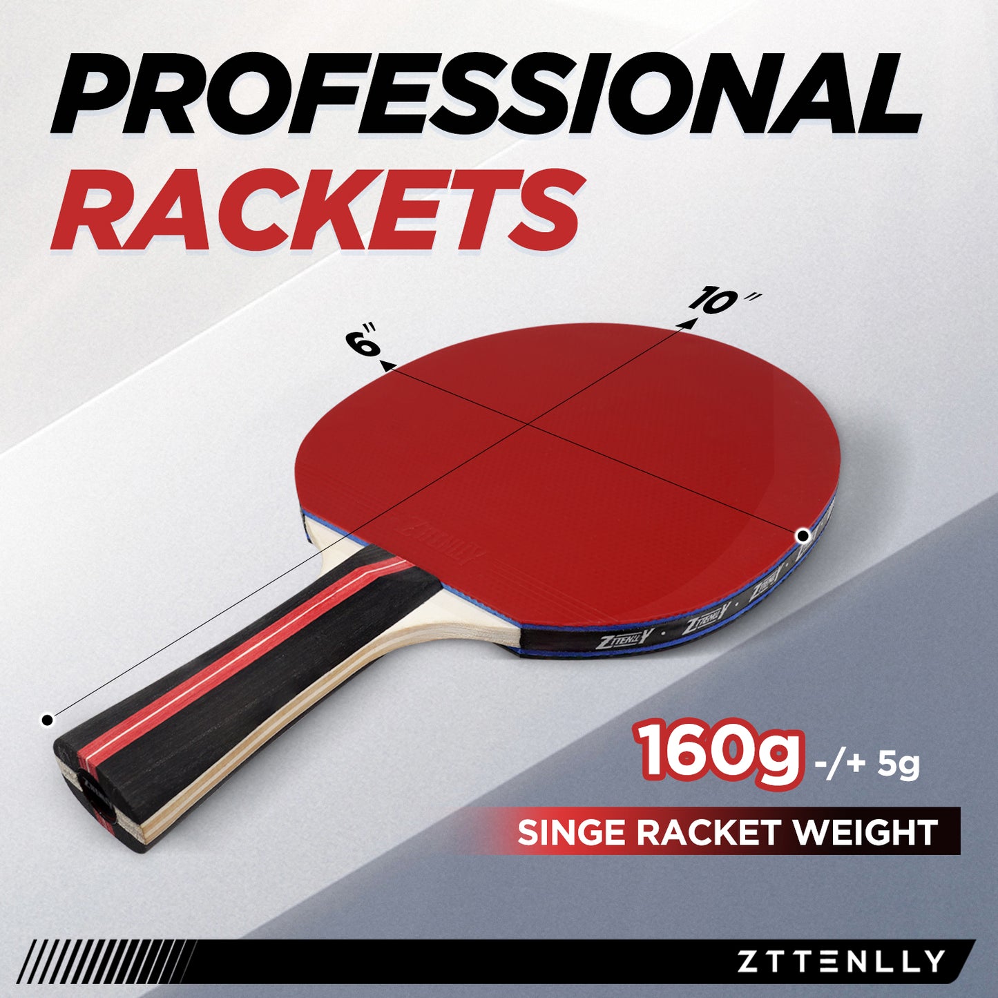 ZTTEN Novice Ping Pong Paddles Set