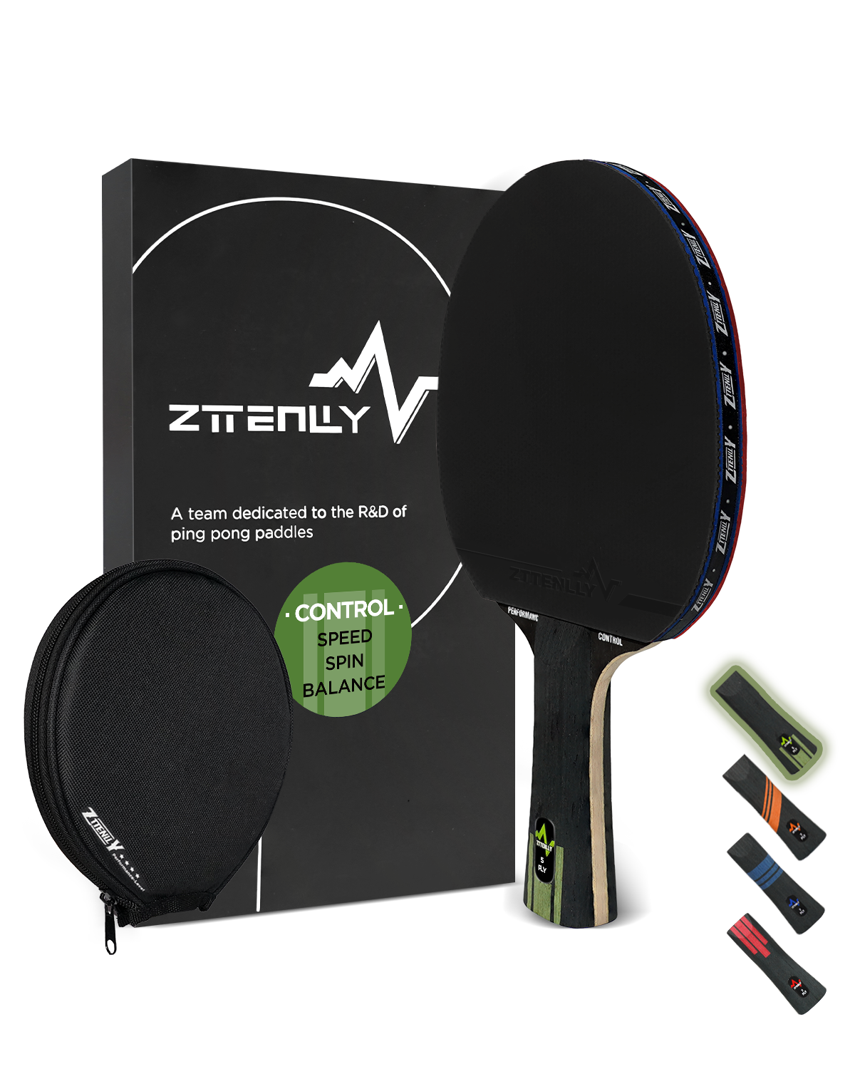 ZTTEN  Ping Pong Racket, Control