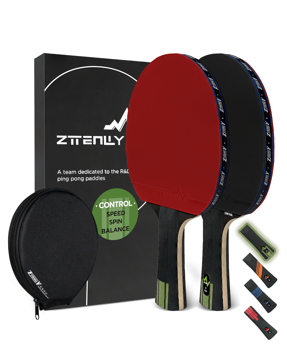 ZTTEN  Ping Pong Racket, Control