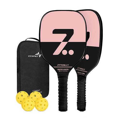 ZTTEN Pickle Paddles Set fot Novice, Black & Pink